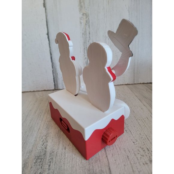 Hallmark music motion Caroling snowmen animated Xmas - Picture 4 of 10